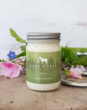Grey Horse Candle 12oz Jar