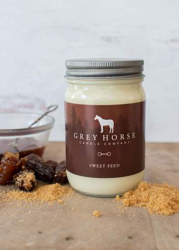 Grey Horse Candle 12oz Jar