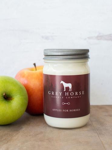Grey Horse Candle 12oz Jar