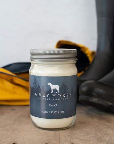Grey Horse Candle 12oz Jar