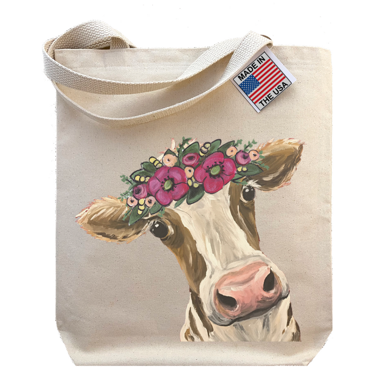 Cow Tote Bag Miss Moo Moo