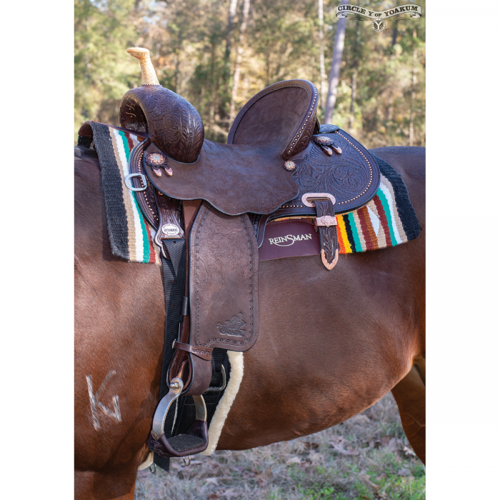 MJ79 Josey Ultimate Cash Barrel Saddle - Chocolate