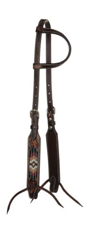 Southwestern Beaded One Ear Headstall