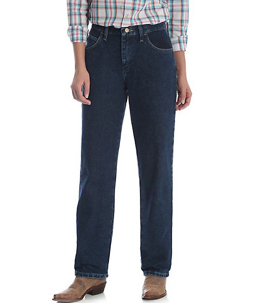 Ladies Wrangler Blues Relaxed Fit Jean