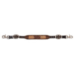 Exotic Inlay Buckskin Stitch Wither Strap