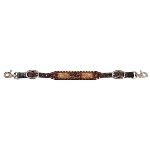 Exotic Inlay Buckskin Stitch Wither Strap
