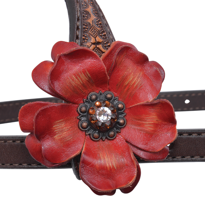 Sarah Rose Vintage One Ear Headstall by Circle Y