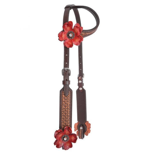 Sarah Rose Vintage One Ear Headstall by Circle Y