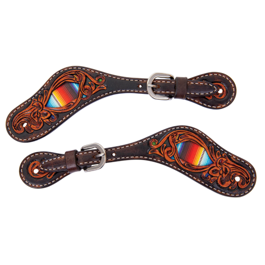 Circle Y Ladies Serape Spur Straps